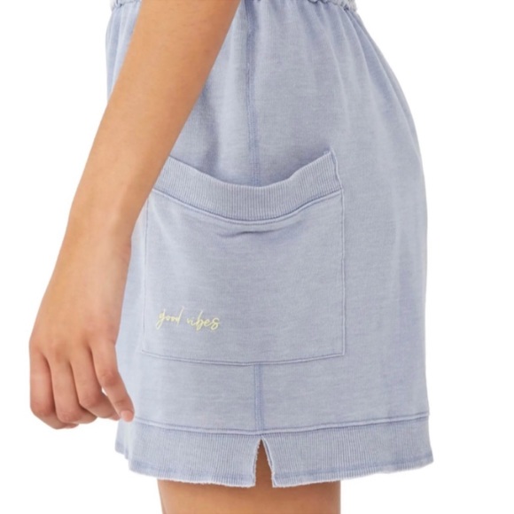 NWT Free People Intimately Cozy Girl Shorts in Ceramic Seafoam - Picture 13 of 14